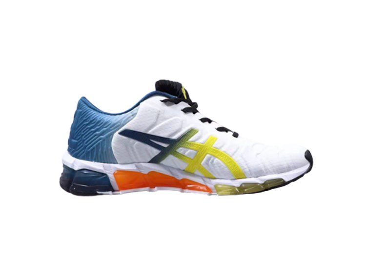 נעלי אסיקס-ASICS - GEL-QUANTUM - White & Blue – תמונה 2