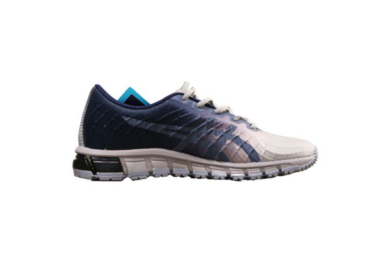 נעלי אסיקס-ASICS - Gray - Dark Blue – תמונה 2