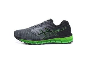 ASICS - Gray Fluorescent Green - 7