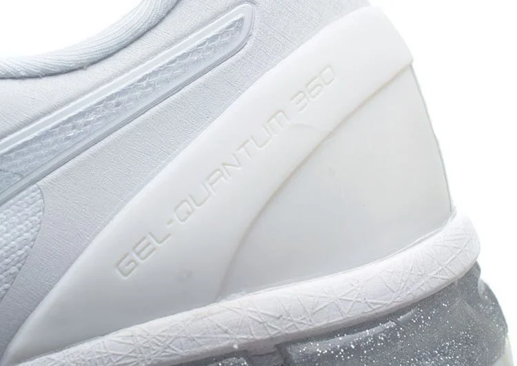 נעלי אסיקס-ASICS - KNIT 2 - Full White – תמונה 8