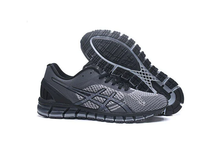 נעלי אסיקס-ASICS - KNIT - Light Gray Dark Gray – תמונה 3