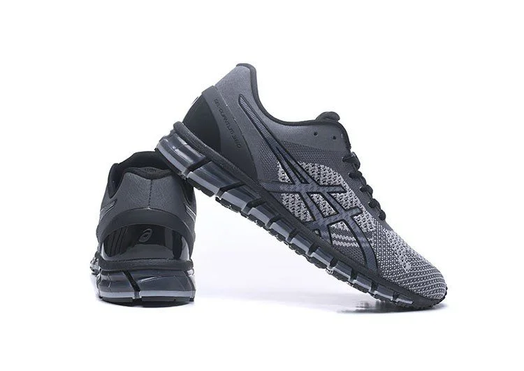 נעלי אסיקס-ASICS - KNIT - Light Gray Dark Gray – תמונה 4