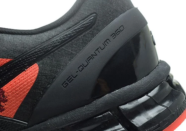 נעלי אסיקס-ASICS - KNIT - Light-Red Black – תמונה 8