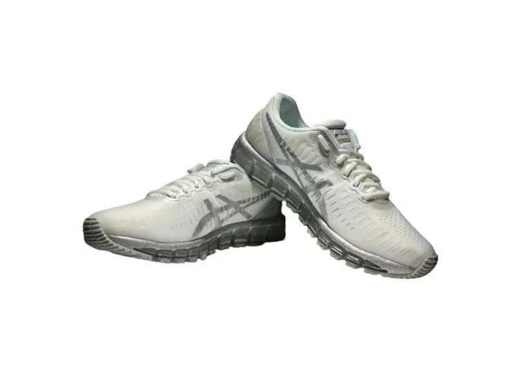 נעלי אסיקס-ASICS - Mesh - Kidnapper - Silver Border – תמונה 10