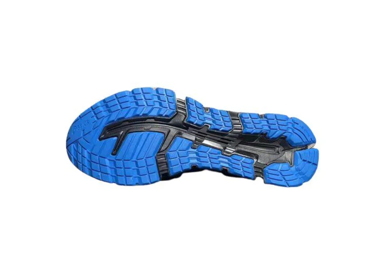 נעלי אסיקס-ASICS - QUANTUM - Black & Blue - 3M Reflective – תמונה 7