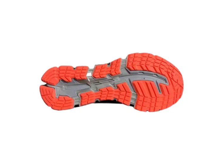 נעלי אסיקס-ASICS - QUANTUM - Black Gray ORG – תמונה 8