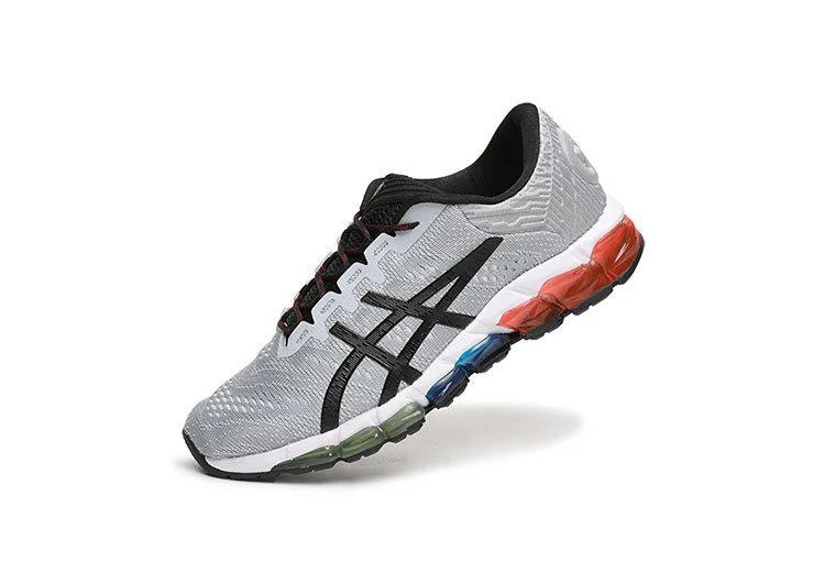 נעלי אסיקס-ASICS - QUANTUM - Jacquard Noodle JCQ - Grey Black