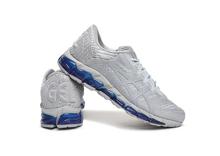 נעלי אסיקס-ASICS - QUANTUM - Jacquard Noodle JCQ - Gray Silver – תמונה 4