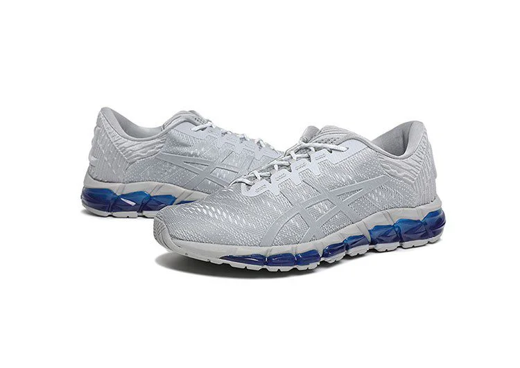 נעלי אסיקס-ASICS - QUANTUM - Jacquard Noodle JCQ - Gray Silver – תמונה 5