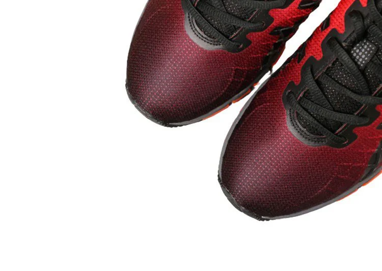 נעלי אסיקס-ASICS - Red & Black – תמונה 5