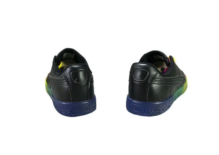 נעלי פומה-puma CLYDE PRIDE colorful casual sneakers-Black – תמונה 8