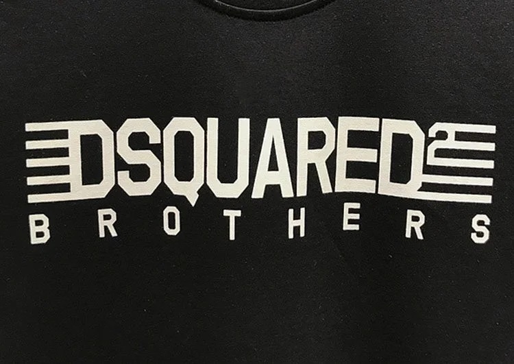 DSQUARED2 TSHIRT MEN SHORT - Black White – תמונה 3