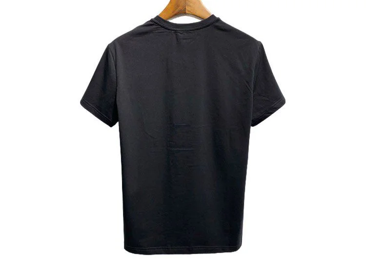 DSQUARED2 TSHIRT MEN SHORT - Black and Tiger Logo – תמונה 2