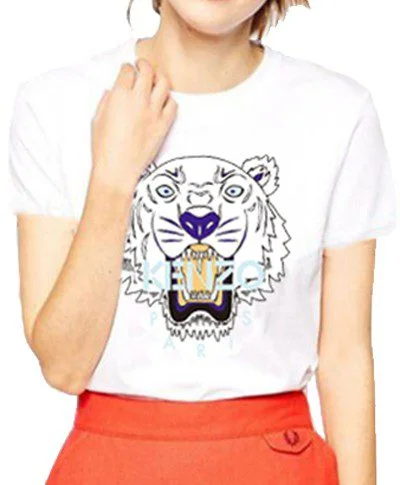 KENZO-קנזו חולצות שרוול קצר לנשים - White