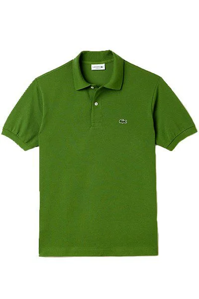 לקוסט-LACSOTE TSHIRT MEN'S POLO SHORT - Fiji Green – תמונה 3