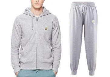 מונקלר-MONCLER SUIT MEN Women-Gray