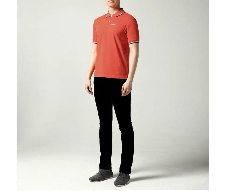 פראדה-PRADA TSHIRT POLO SHORT MEN - Flamingo – תמונה 4