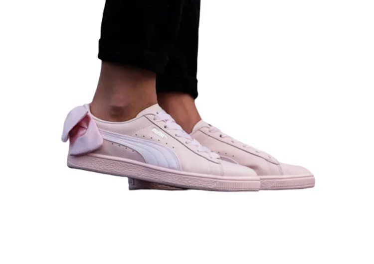 נעלי פומה- PUMA basket heart rihanna leather -Prim – תמונה 5