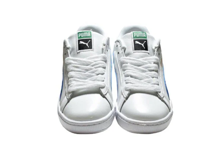 נעלי פומה-Puma Basket classic LFS-White-Blue – תמונה 5
