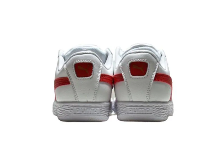 נעלי פומה-Puma Basket classic LFS-White-Red – תמונה 8