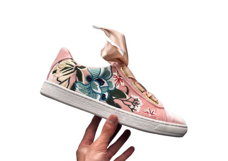 נעלי פומה- Puma SUEDE Hyper-Rose – תמונה 2