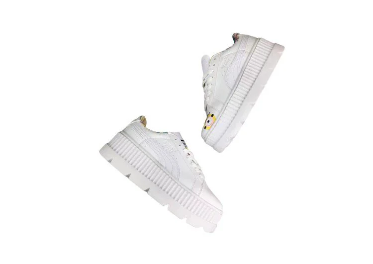 נעלי פומה- Puma X Minions Collection Harina Series Fashionable Little Trendy Shoes Thick-soled Non-slip Wear-resistant High Quality-White – תמונה 6