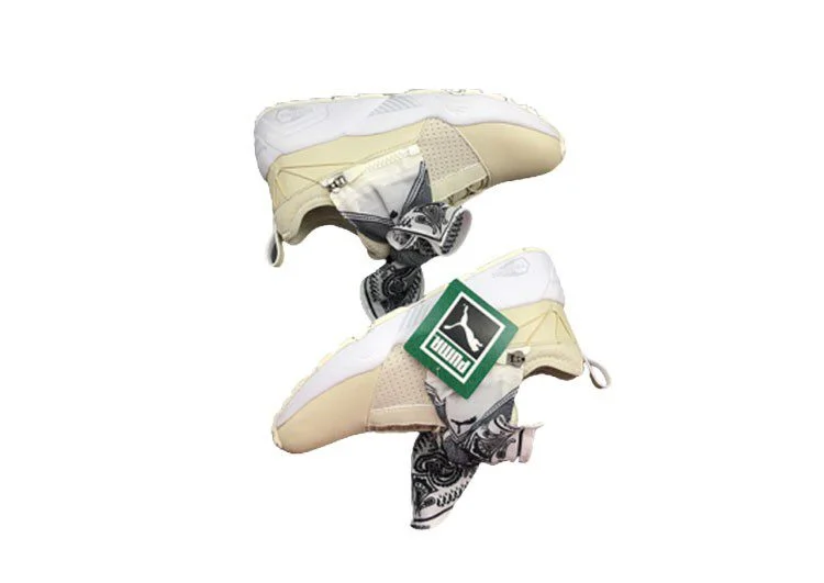 נעלי פומה- Puma color matching stars Chrome White – תמונה 7