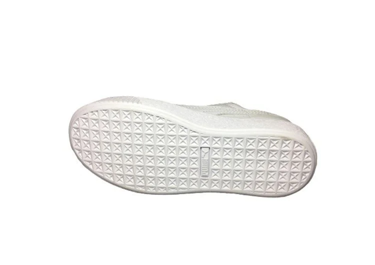 נעלי פומה- Puma platform shoes top pog leather gold head silver hesd frosted hesd flash drill bit-Gold – תמונה 9