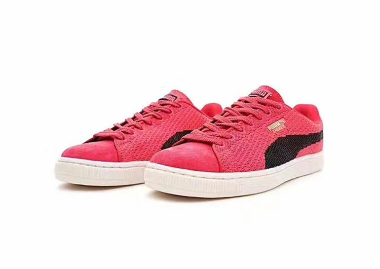 נעלי פומה- Puma suede Classic+ Knit -Amaranth – תמונה 2