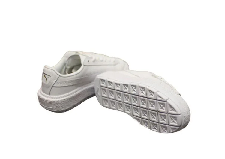 נעלי פומה- Puma suede platform rihanna platform shoes leather-Iron – תמונה 8