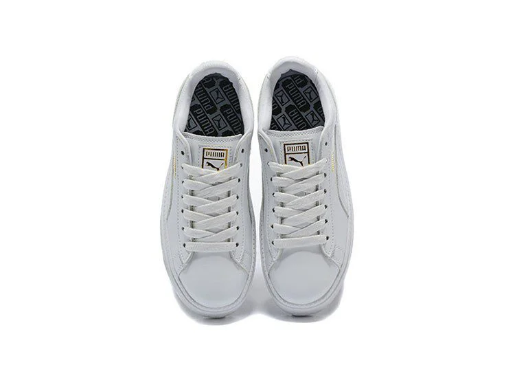 נעלי פומה- Puma suede platform rihanna platform shoes leather-Iron – תמונה 6