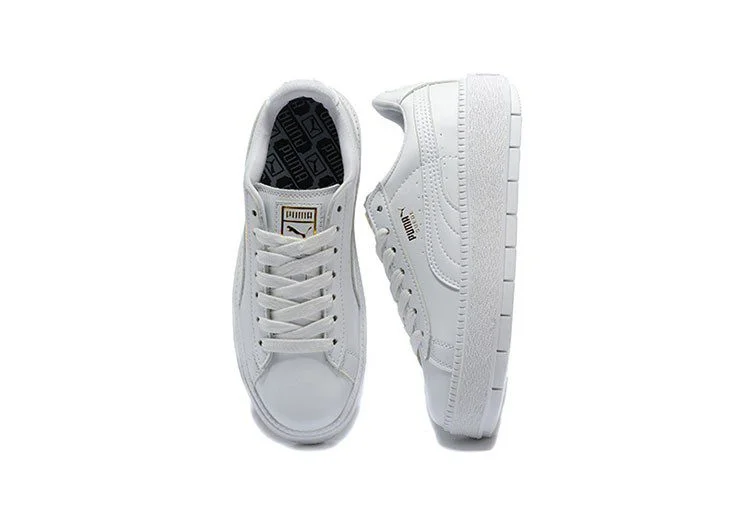 נעלי פומה- Puma suede platform rihanna platform shoes leather-Iron – תמונה 2