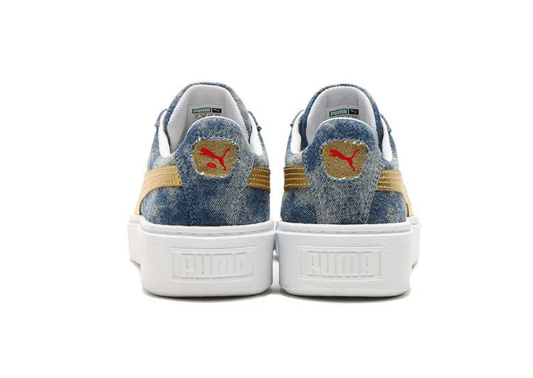 נעלי פומה-Rihanna II Puma Denim Satin-Blue Whale – תמונה 9