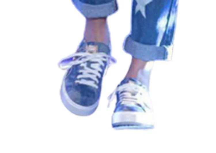 נעלי פומה-Rihanna II Puma Denim Satin-Blue Whale – תמונה 6