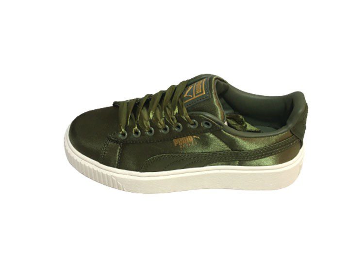 נעלי פומה-Rihanna II Puma Velvet Denim Satin-Petite Highland – תמונה 4