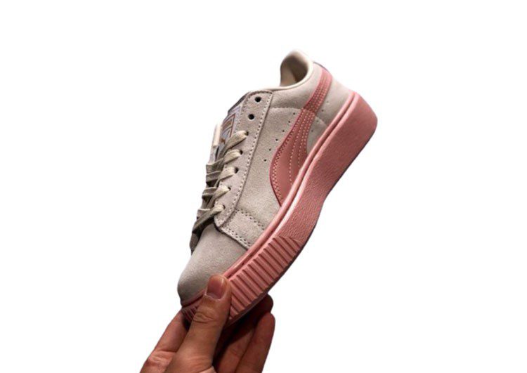נעלי פומה-Rihanna II Puma Velvet Denim Satin-Sante Fe – תמונה 2