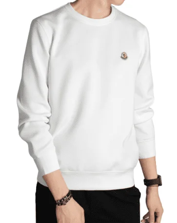 MONCLER SWEATER MEN BLACK AND BLUE  