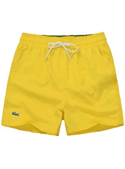 לקוסט-LACOSTE SWIM BEACH MEN - Yellow