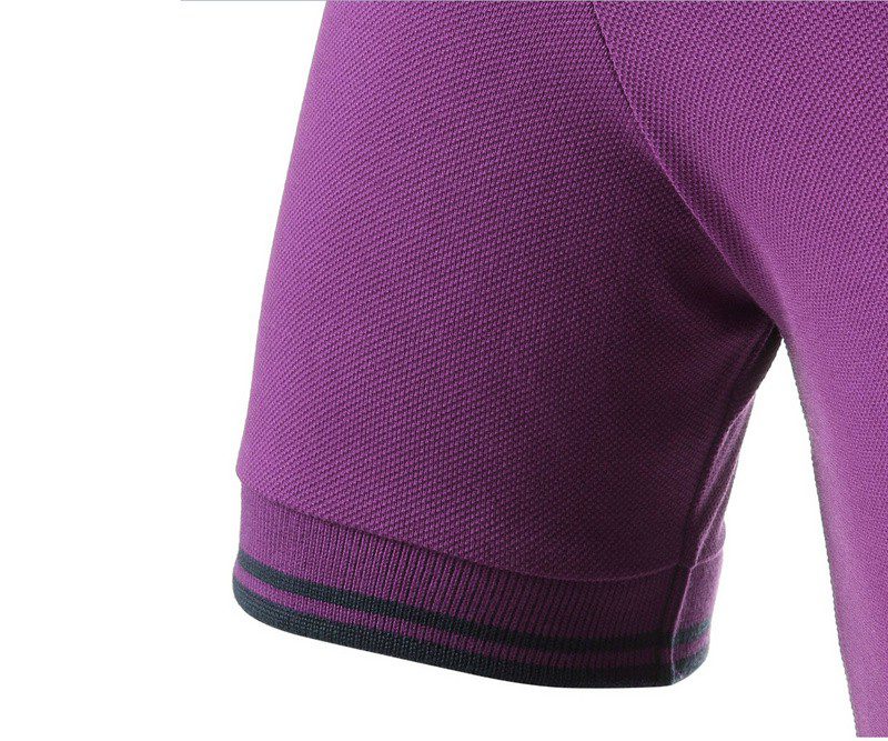פראדה-PRADA TSHIRT POLO SHORT MEN - Purple – תמונה 5
