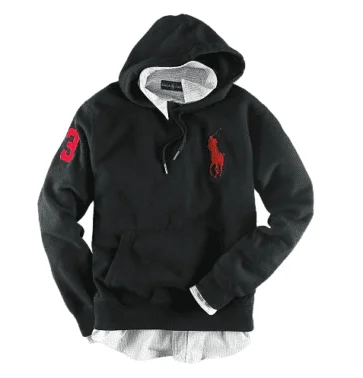 ראלף לורן-RL MEN’S JACKET HOODIES BLACK