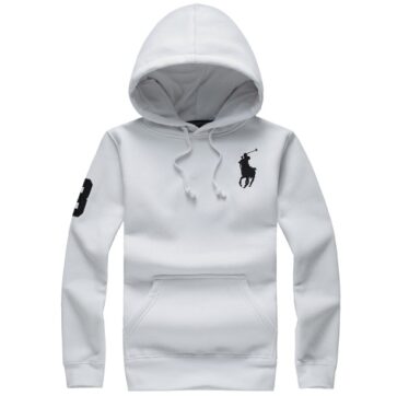 ראלף לורן-RL MEN’S JACKET HOODIES WHITE