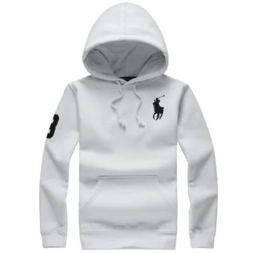ראלף לורן-RL MEN’S JACKET HOODIES WHITE