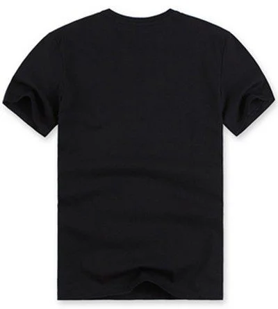 לקוסט-LACSOTE TSHIRT DESGIN MEN SHORT - Black & White Logo – תמונה 2