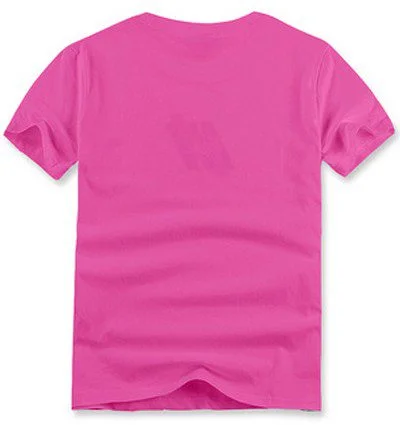 לקוסט-LACSOTE TSHIRT DESGIN MEN SHORT - Pink – תמונה 2