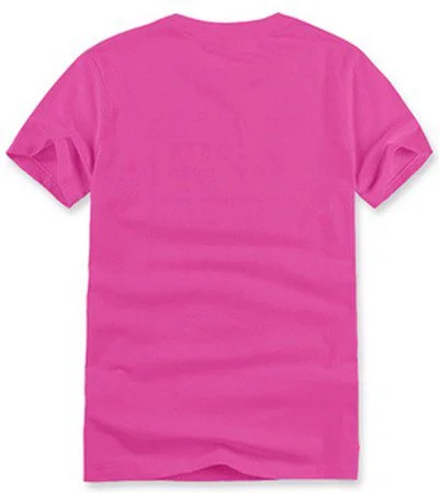 לקוסט-LACSOTE TSHIRT DESGIN MEN SHORT - Pink – תמונה 2