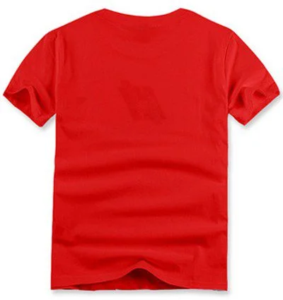 לקוסט-LACSOTE TSHIRT DESGIN MEN SHORT - Red – תמונה 2