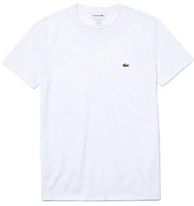 לקוסט-LACSOTE TSHIRT MEN SHORT - White – תמונה 3