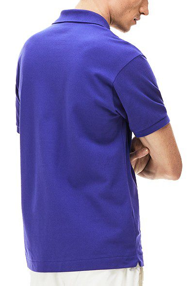 לקוסט-LACSOTE TSHIRT MEN'S POLO SHORT - Blue – תמונה 2