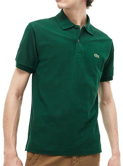 לקוסט-LACSOTE TSHIRT MEN'S POLO SHORT - Burnham Green – תמונה 2
