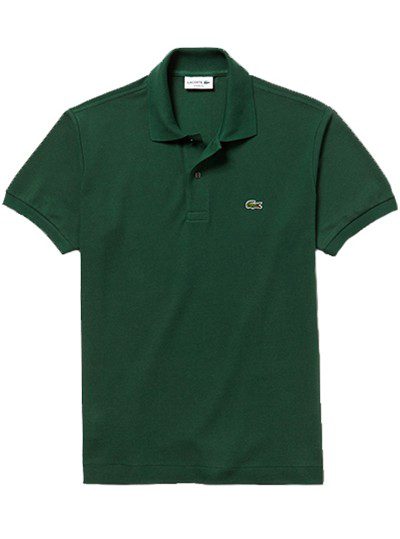 לקוסט-LACSOTE TSHIRT MEN'S POLO SHORT - Burnham Green – תמונה 3